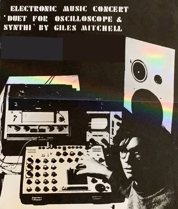 giles mitchell concerto for oscilloscope and synthi performed 1972 Trent Polytechnic Nottingham